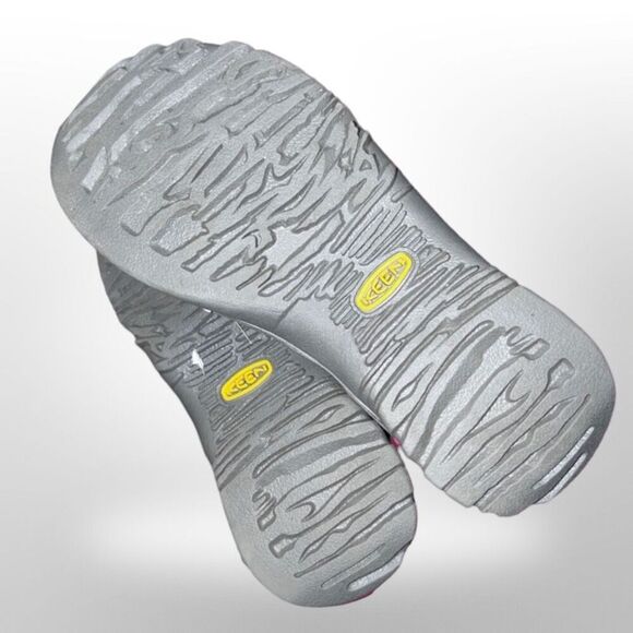 NWOB Big Kids Keen Whisper Raya Honeysuckle Waterproof Washable Sandals Size 2 - Picture 4 of 5